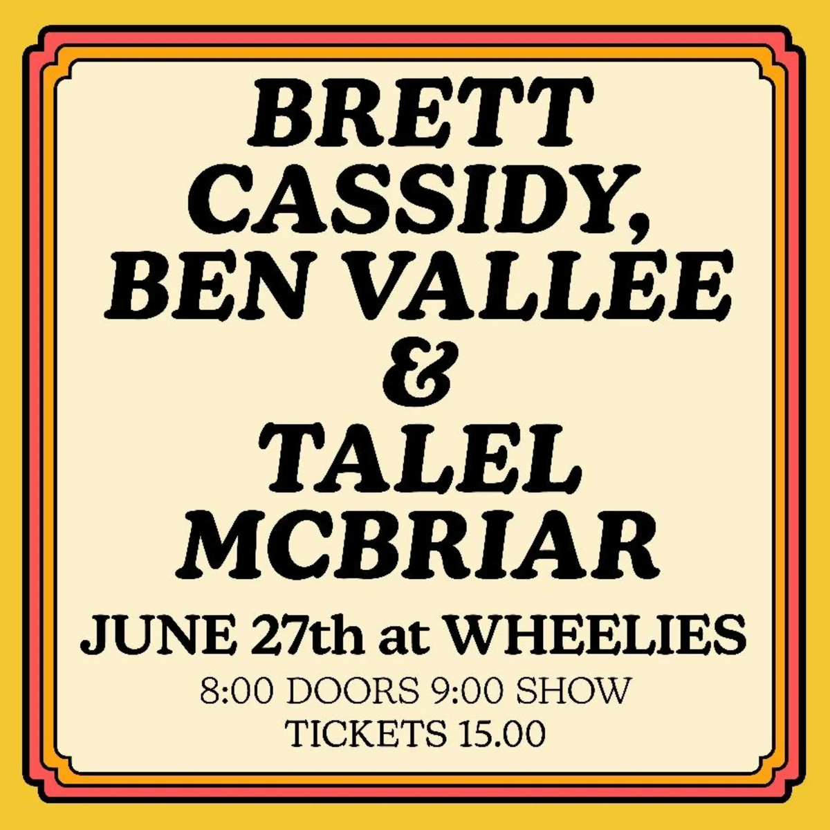 Event poster