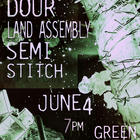 DOUR, Land Assembly, Semi, stitch