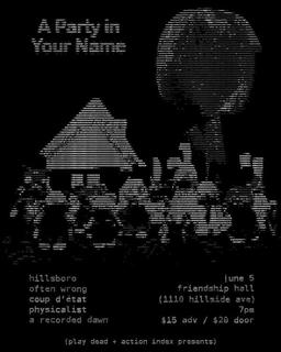 Event poster