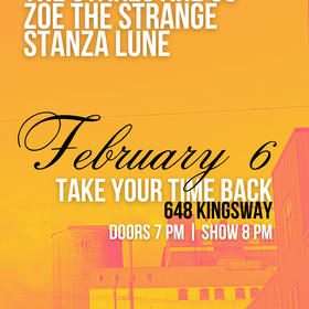 The Starling Effect, The Stakes Are Us, stanza lune!, Zoe The Strange