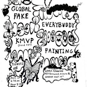 Global Fake, Everybuddy, KMVP (Solo Set) and Painting
