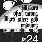 Hillsboro, Often Wrong, Gnawing, Filigree Silver God