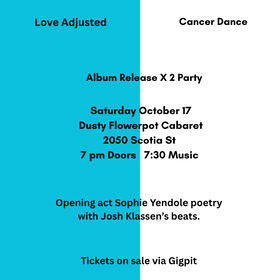 Let's Dance. Blue Dirt Girl's and Sight Curve's Album Release x 2 Party.