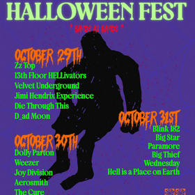 Halloween Fest Saturday 