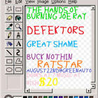 Great Shame, The Hands of Burning Joe Ray, Defektors, Buck Nothin, Ratstar