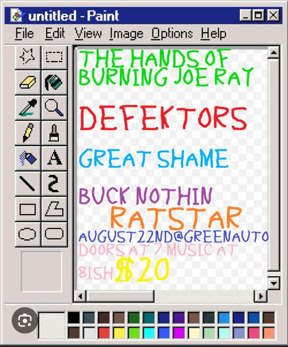 Event poster