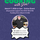 Cooking W/ Jim for the CFUV Funding Drive