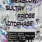 Sultry, Lotophage, Seaglow, Fridge