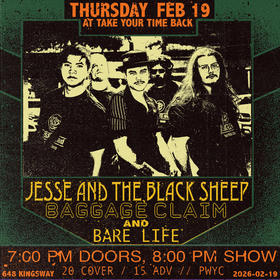 Baggage Claim, JESSE AND THE  BLACK SHEEP, BARE LIFE